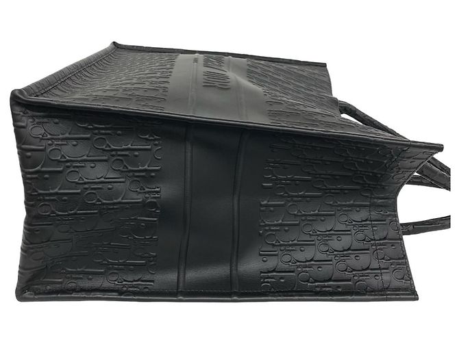 Book Tote Christian Dior in pelle nera Nero - vista 6
