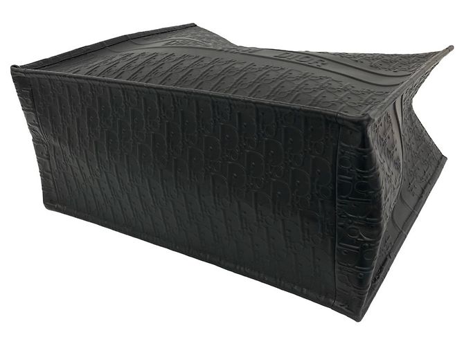 Book Tote Christian Dior in pelle nera Nero - vista 8
