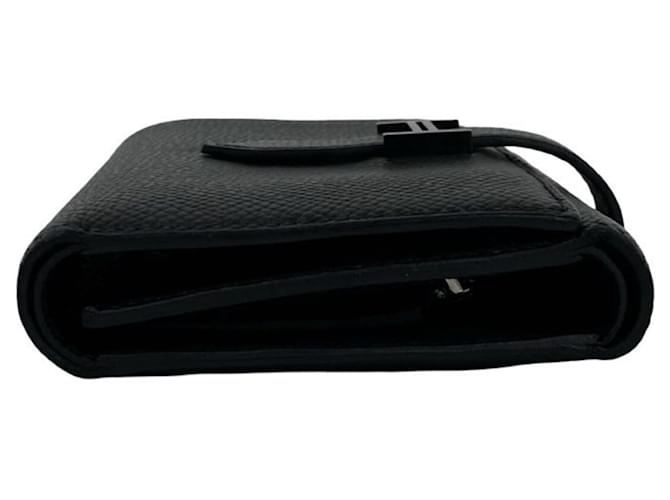 Hermès Bearn Tri-fold Wallet Schwarz - Ansicht 5