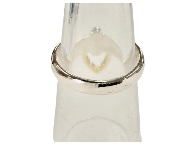 Ring Hermès Anello Heart Knock Band HERMES Argento D'oro - vista 4