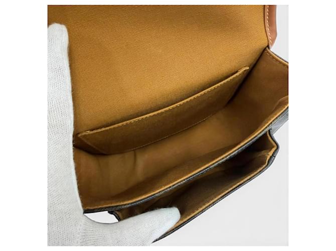 Céline Borsa a tracolla Celine Medium Folco Triomphe Canvas - vista 10