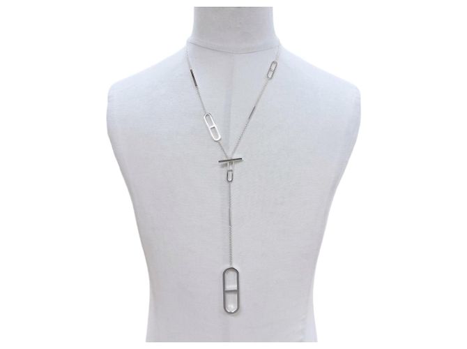 Hermès Collar HERMES Everchaine d'Ancre 925 Plata - vista 2