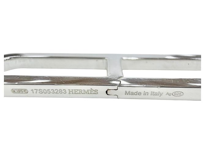 Hermès Orecchini Hermes Everchaine d'Ancre in argento sterling 925 - vista 7