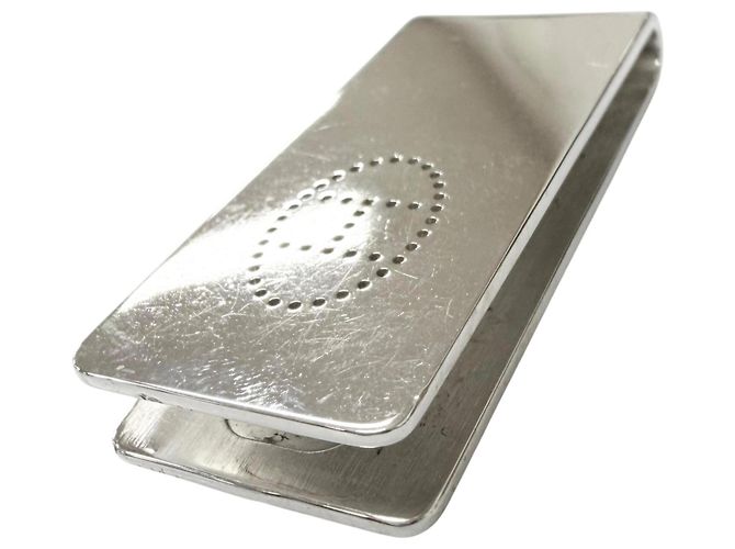 Hermès Hermes AG925 Evelyne Logo Bill Clip Argento - vista 3