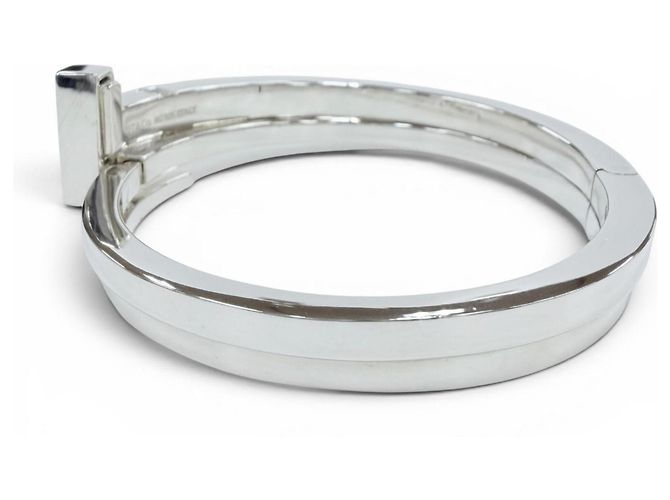 Tiffany & Co Tiffany T Square Wrap Armreif Silber - Ansicht 3