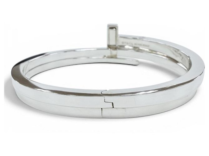 Tiffany & Co Tiffany T Square Wrap Armreif Silber - Ansicht 4