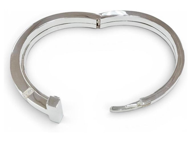 Tiffany & Co Tiffany T Square Wrap Armreif Silber - Ansicht 8