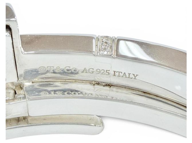 Tiffany & Co Tiffany T Square Wrap Armreif Silber - Ansicht 9