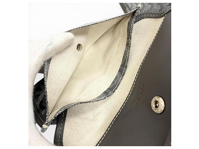 Borsa Tote Goyard Ange PM Marrone - vista 14