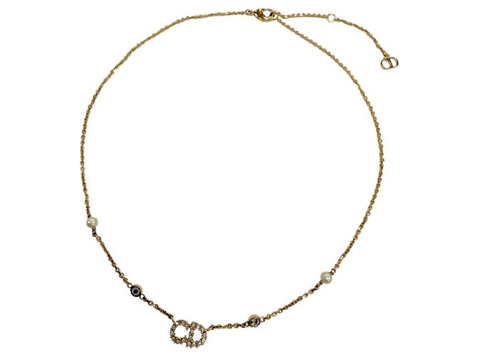 Collana Clair D Lune Oro Christian Dior D'oro - vista 3
