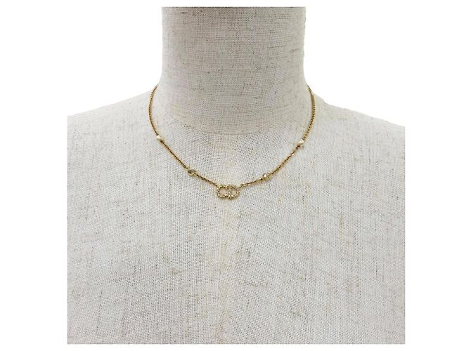 Collana Clair D Lune Oro Christian Dior D'oro - vista 4