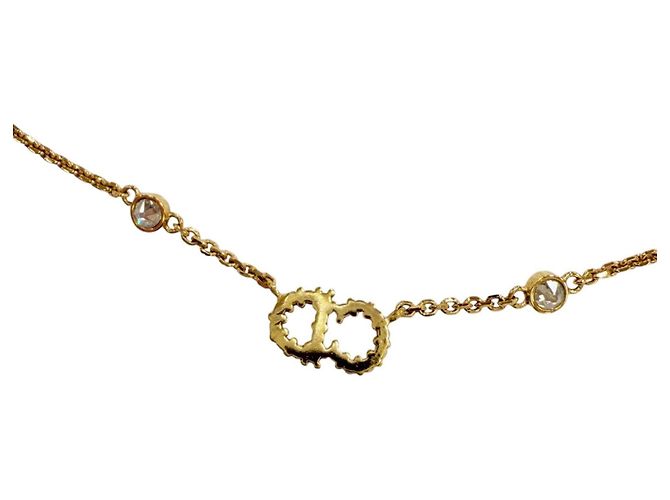 Collana Clair D Lune Oro Christian Dior D'oro - vista 6
