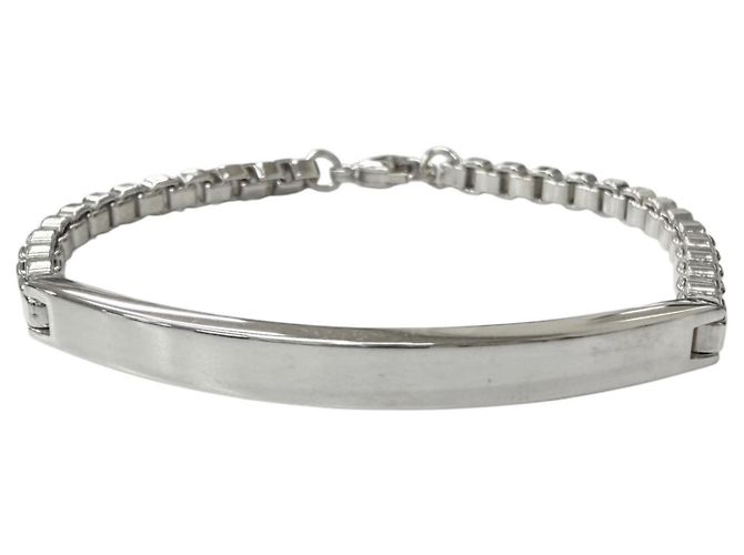 Tiffany & Co Bracciale ID a maglie veneziane Tiffany&Co. Argento - vista 4