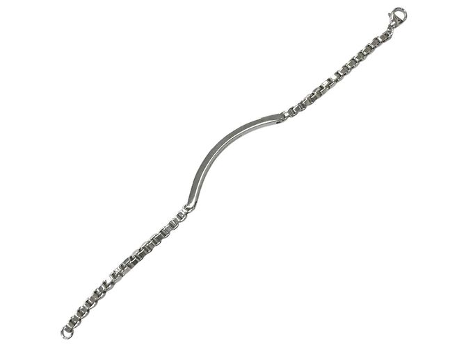 Tiffany & Co Bracciale ID a maglie veneziane Tiffany&Co. Argento - vista 5