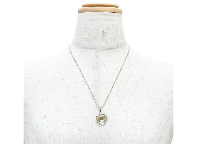Hermès Pendente collana Sellier 925 Hermes Argento D'oro - vista 2