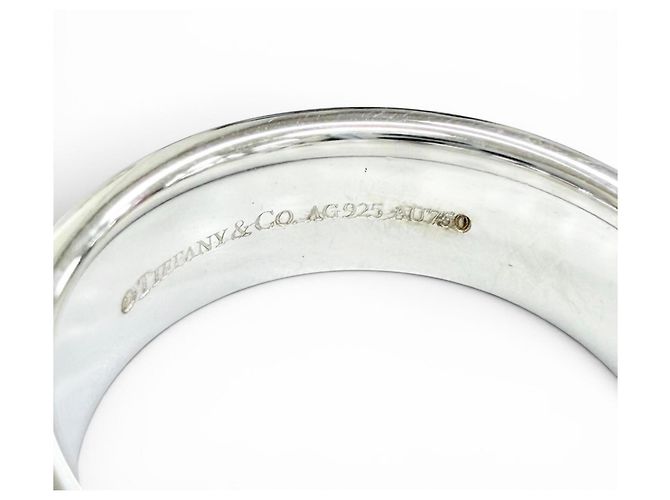 Tiffany & Co. Tiffany T TWO schmaler Ring Silber Golden - Ansicht 7