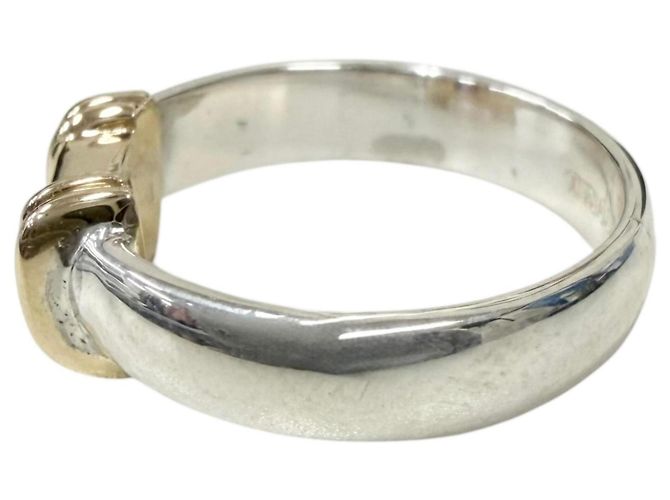Tiffany & Co Tiffany Vintage SV925 14K Combination Stacking-Ring Rubin Silber Golden - Ansicht 5