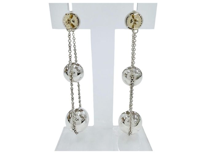 Orecchini Tiffany & Co. HardWear Triple Drop in argento 925 - vista 3