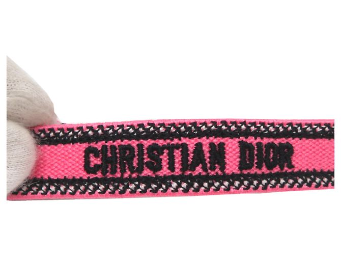 Bracciale J'ADIOR Christian Dior Rosa Bianco - vista 5