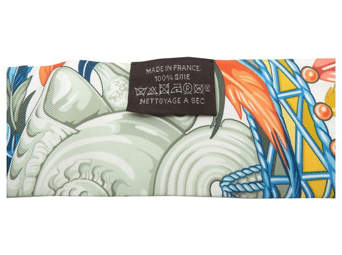 Hermès Hermes Twilly DANSE PACIFIQUE Damenschal Mehrfarben - Ansicht 4