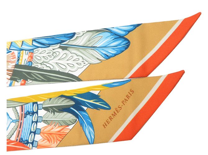 Hermès Hermes Twilly DANSE PACIFIQUE Damenschal Mehrfarben - Ansicht 6