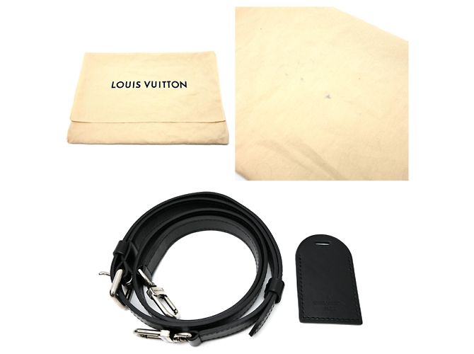 Borsa a Spalla Louis Vuitton Nano Alma Nero - vista 10