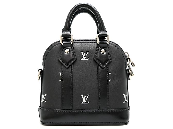 Borsa a Spalla Louis Vuitton Nano Alma Nero - vista 2