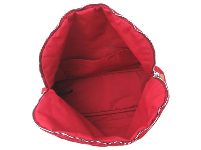 Hermès Hermes Bolide Pouch GM Rosso - vista 5