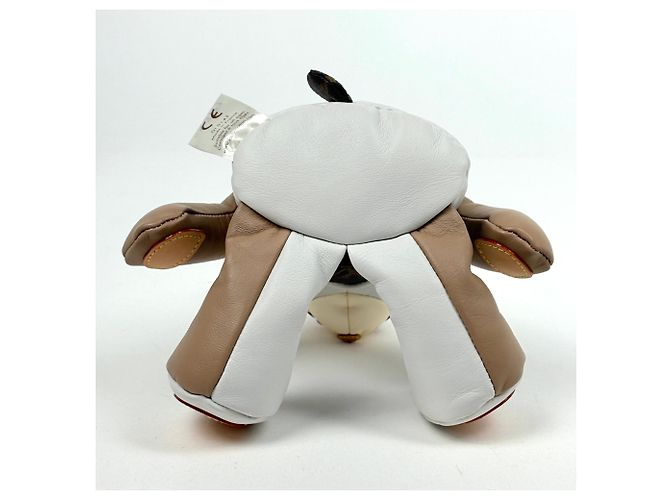 Louis Vuitton Doudou Monogram Orsetto di Peluche Bianco Multicolore - vista 4
