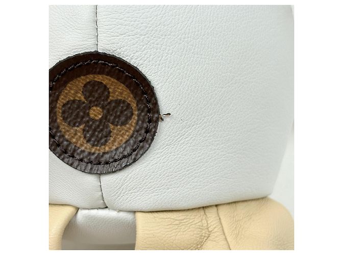 Louis Vuitton Doudou Monogram Coniglio di Peluche Bianco Multicolore - vista 6