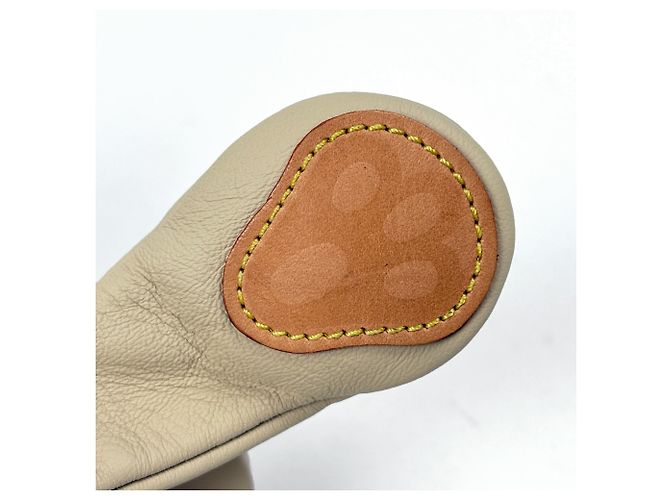 Louis Vuitton Doudou Monogram Coniglio di Peluche Bianco Multicolore - vista 7