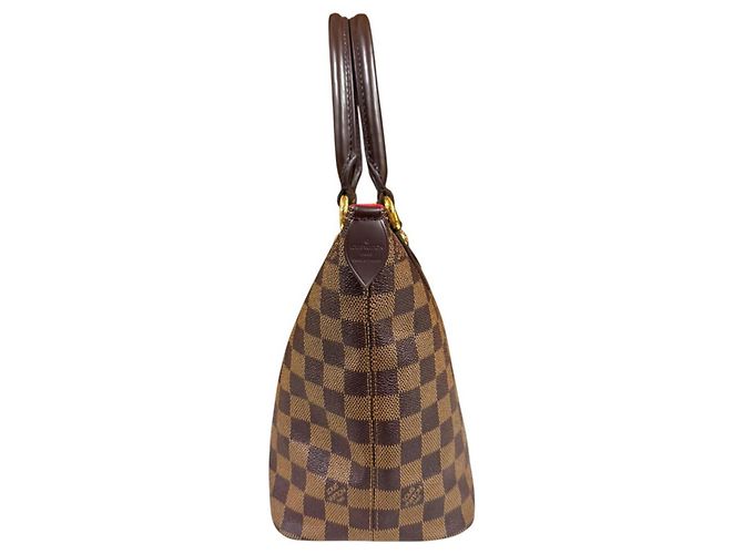 Borsa Louis Vuitton Saleya PM Damier Marrone - vista 5