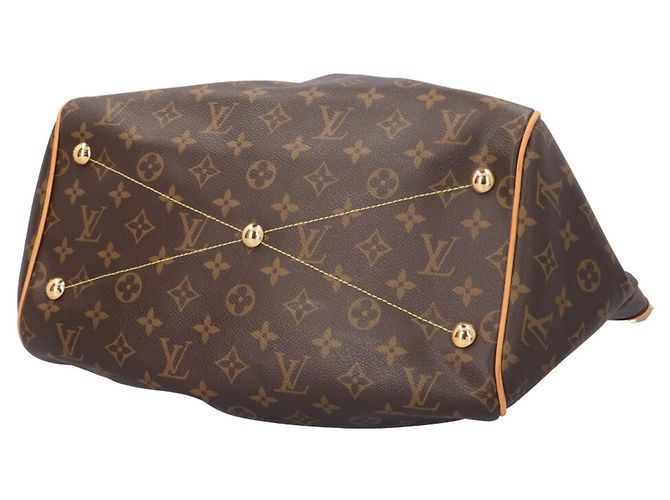 Borsa a tracolla Louis Vuitton Tivoli GM Monogram Marrone - vista 5