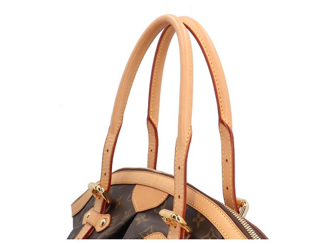 Borsa a tracolla Louis Vuitton Tivoli GM Monogram Marrone - vista 9
