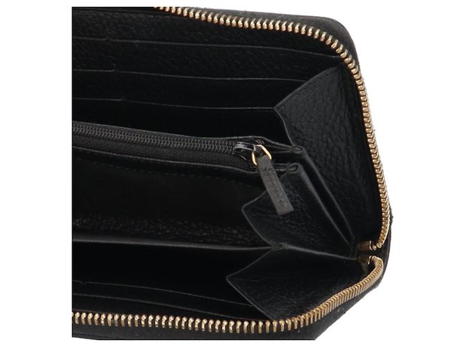 Gucci Zip-Around Wallet GG Marmont Schwarz - Ansicht 7