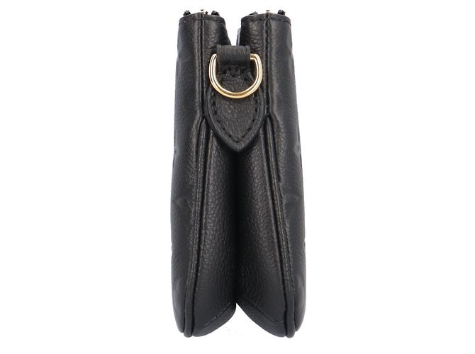 Borsa a tracolla Louis Vuitton Pochette Rive Monogram Empreinte Nero - vista 5