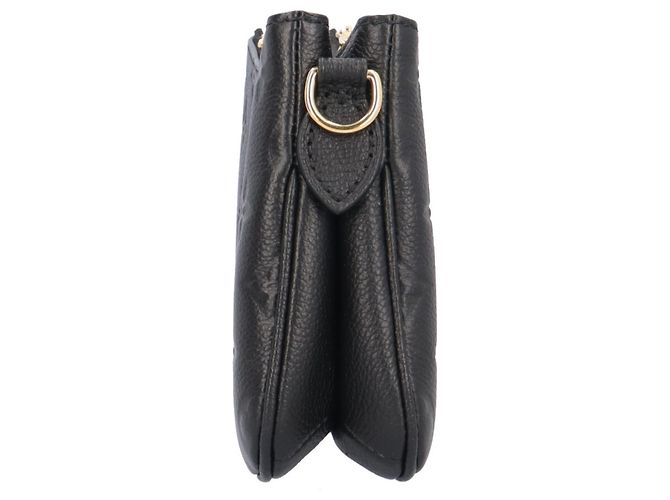 Borsa a tracolla Louis Vuitton Pochette Rive Monogram Empreinte Nero - vista 6
