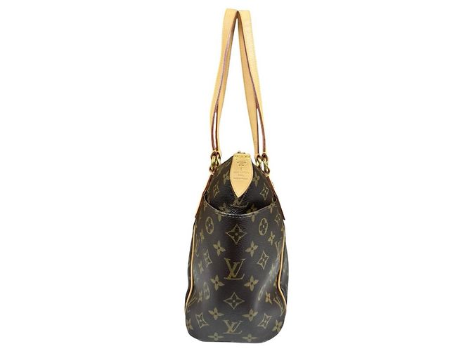 Borsa Tote Louis Vuitton Totally PM Monogram Marrone Monogramma - vista 5