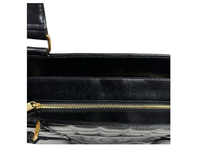 Borsa Tote Chanel Chocolate Bar Nero - vista 13