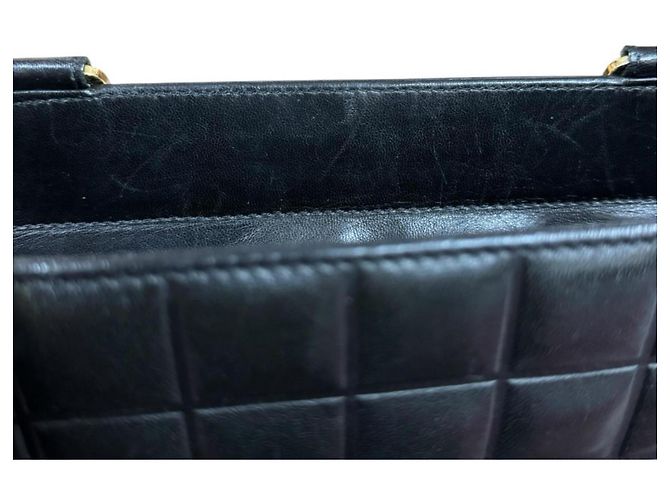 Borsa Tote Chanel Chocolate Bar Nero - vista 14