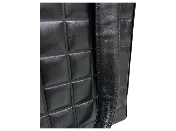 Borsa Tote Chanel Chocolate Bar Nero - vista 15