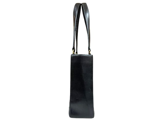 Borsa Tote Chanel Chocolate Bar Nero - vista 4