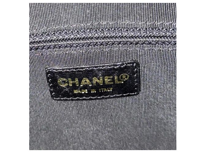Borsa Tote Chanel Chocolate Bar Nero - vista 8