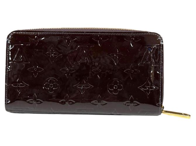 Cartera Zippy Monogram Vernis Louis Vuitton Burdeos Púrpura - vista 2