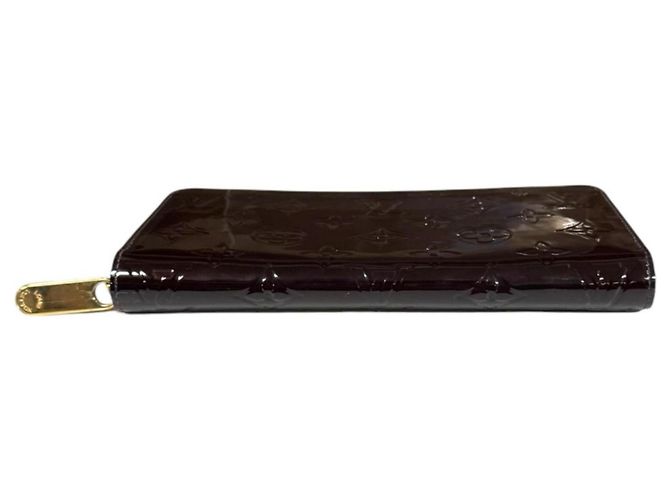 Cartera Zippy Monogram Vernis Louis Vuitton Burdeos Púrpura - vista 5