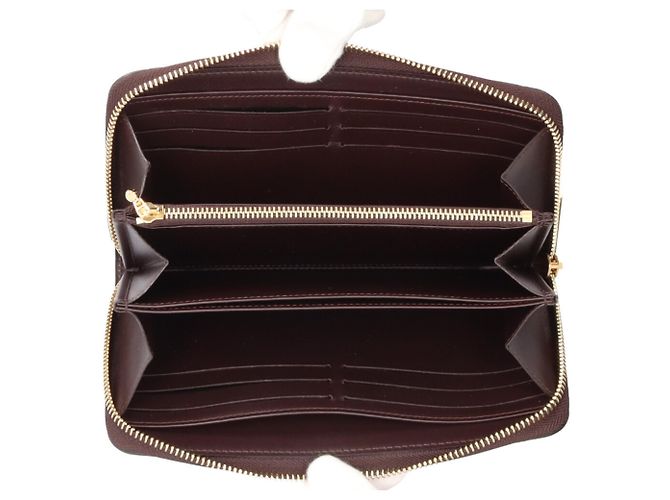 Cartera Zippy Monogram Vernis Louis Vuitton Burdeos Púrpura - vista 6
