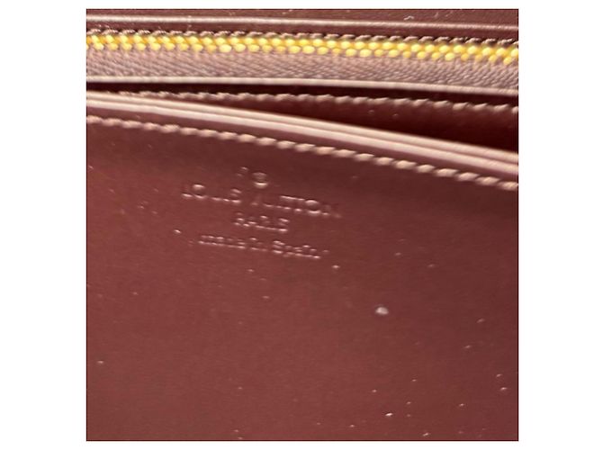 Cartera Zippy Monogram Vernis Louis Vuitton Burdeos Púrpura - vista 9