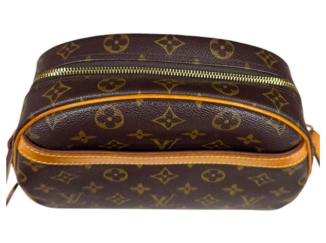 Borsa a tracolla Louis Vuitton Blois Monogram Marrone Monogramma - vista 12