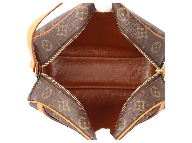 Borsa a tracolla Louis Vuitton Blois Monogram Marrone Monogramma - vista 8