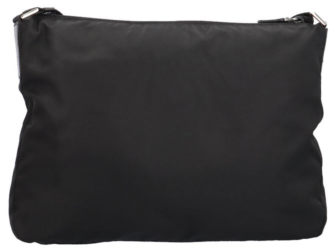 Borsa a tracolla in nylon nero Prada - vista 3